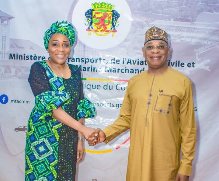 Visit to Congolese Minister of Transport, Civil aviation and Merchant Marine / MOWCA Chairperson - 02 05 2025