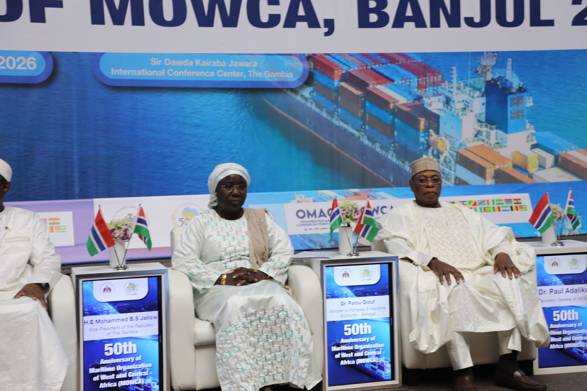 19ème Assemblée Générale et  célébrations du 50e anniversaire de l'OMAOC  Banjul (16 au 20 Février 2026)