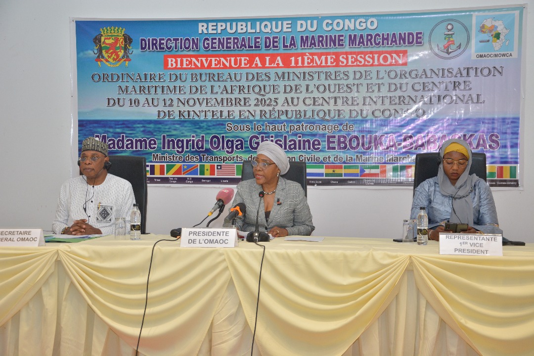 11 ÈME SESSION ORDINAIRE DU BUREAU DES MINISTRES DE L'OMAOC, BRAZZAVILLE, NOVEMBRE 2025