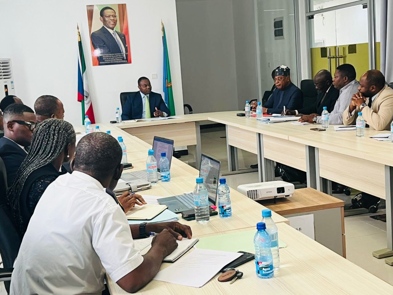 Strategic Engagement between the Secretary General of MOWCA and the Honourable Minister of Transport, Republic of Equatorial Guinea