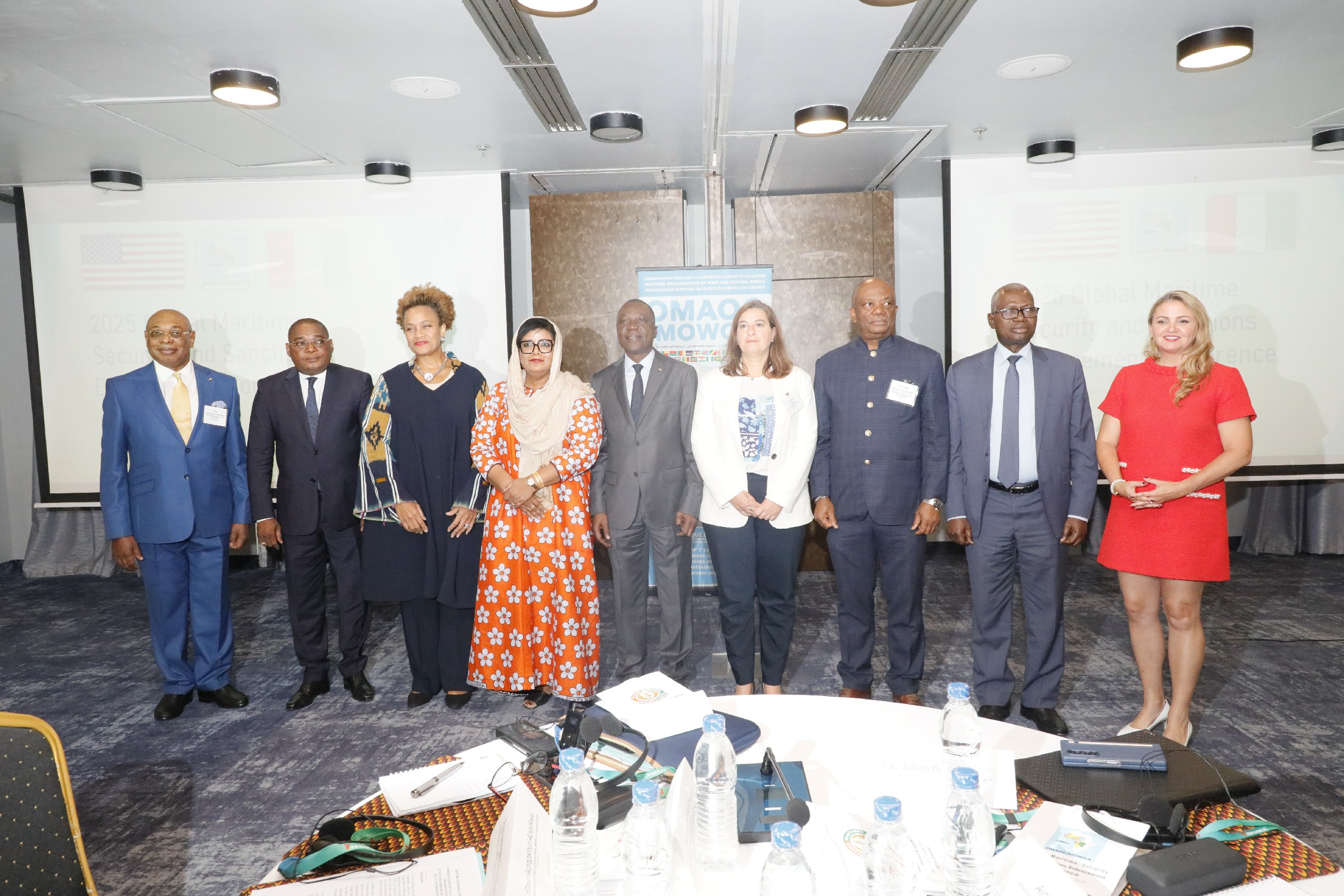 GLOBAL MARITIME SECURITY AND SANCTIONS ENFORCEMENT CONFERENCE (USDOS / DGAMP / MOWCA) HELD IN ABIDJAN