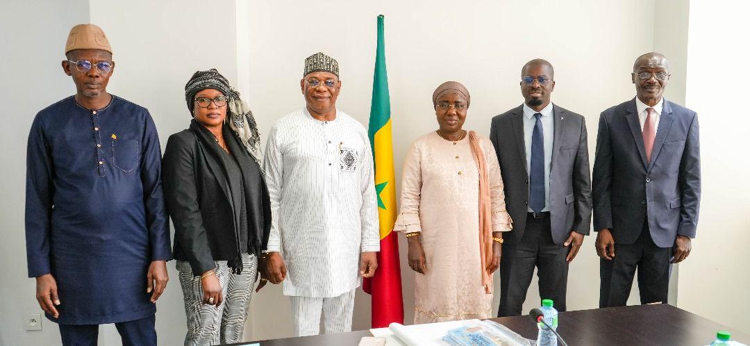 VISIT TO MINISTER OF MARITIME AND PORT INFRASTRUCTURE OF SENEGAL