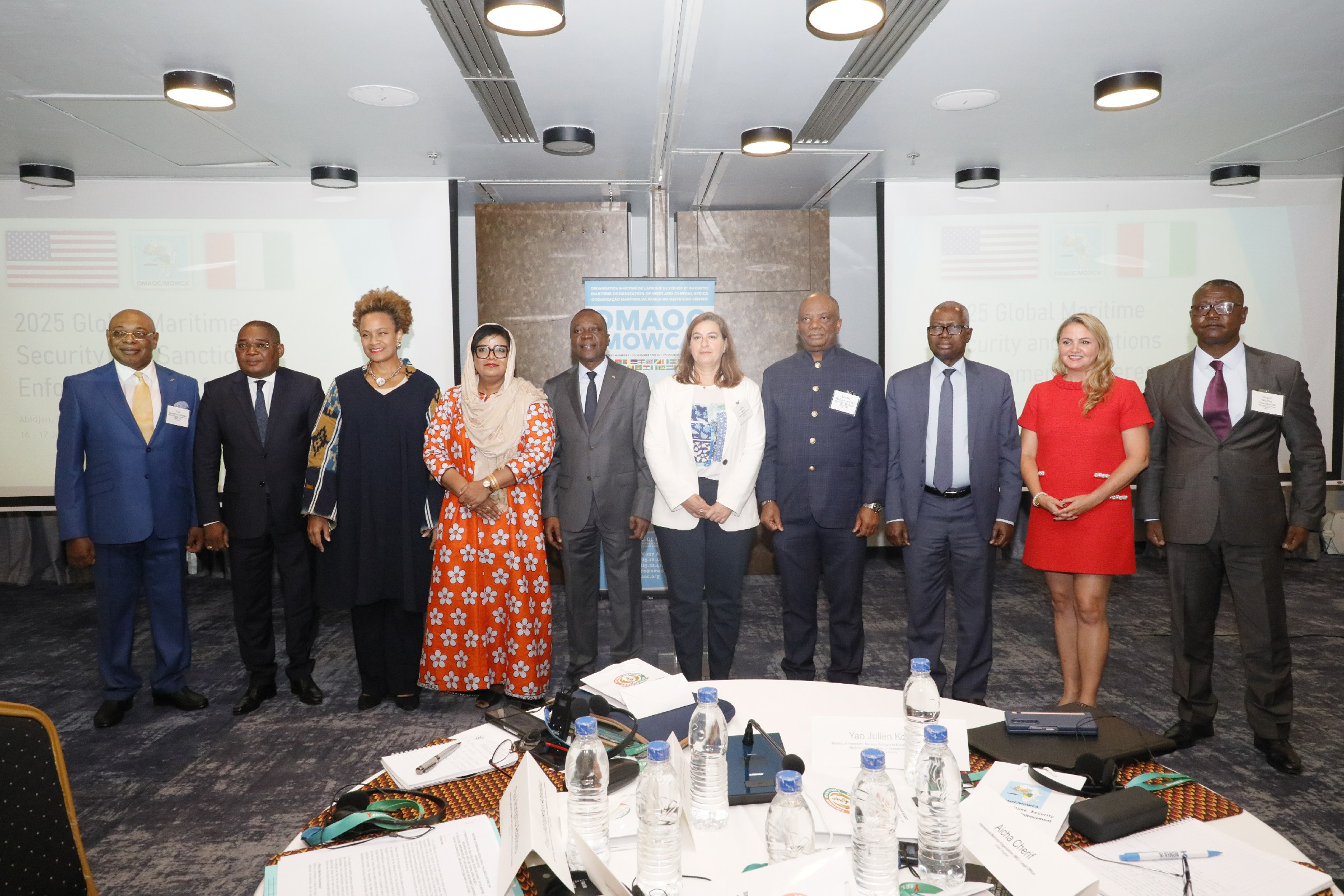 GLOBAL MARITIME SECURITY AND SANCTIONS ENFORCEMENT CONFERENCE (USDOS / DGAMP / MOWCA) HELD IN ABIDJAN